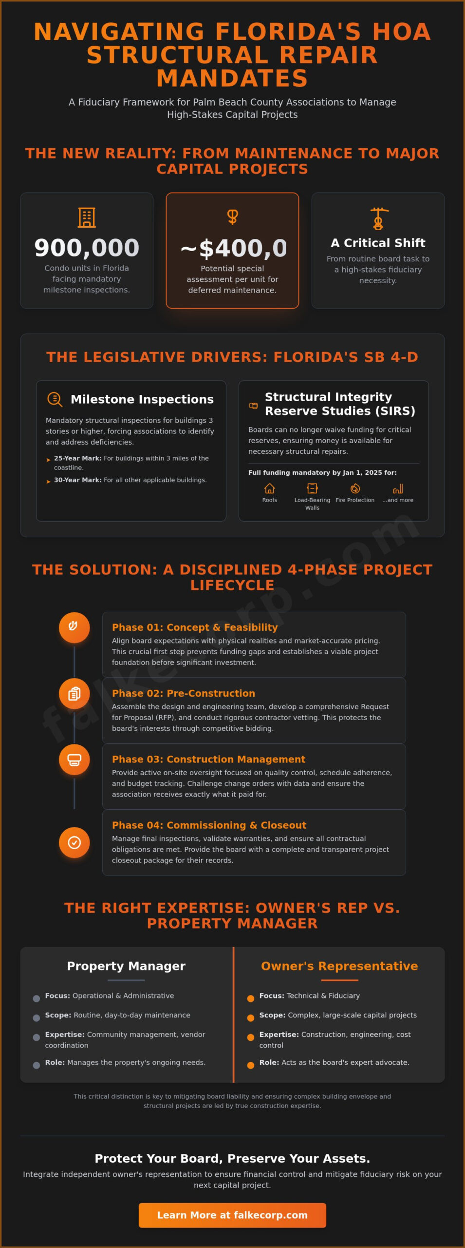Managing Large-Scale HOA Repairs in Palm Beach County: The Owner’s Representative Guide
